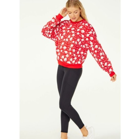 NWT Wildfox Coca-Cola Coke Fifi Aura Orange Red Sweatshirt size Medium - Picture 3 of 12